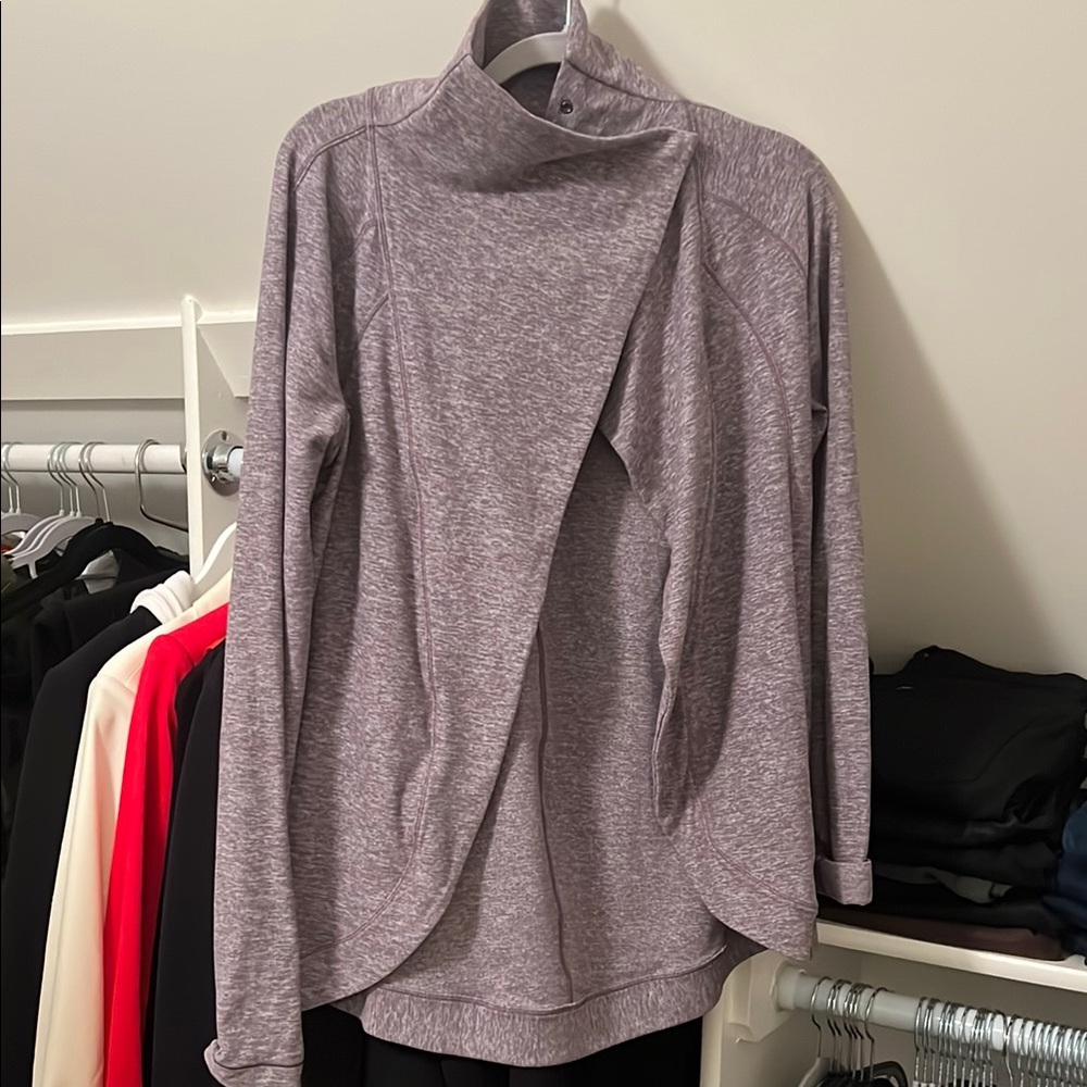 Purple Asymmetrical Jacket